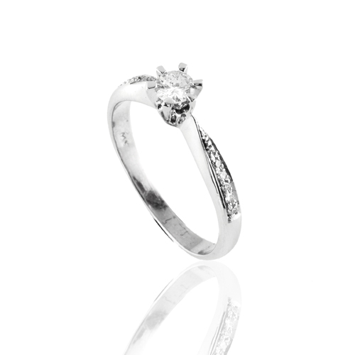 סוליטרים - טבעות אירוסין - SRE-1581